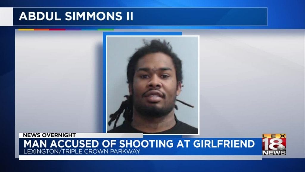 Lexington Police: Man Charged After Allegedly Firing Gun At Girlfriend