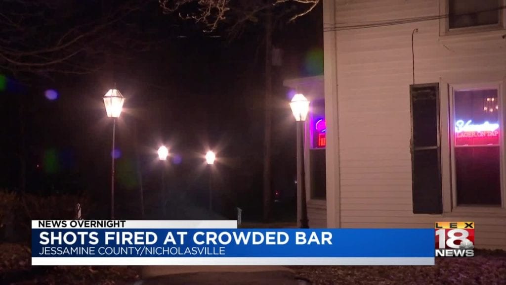 Suspect Held After Shots Fired Outside Nicholasville Bar